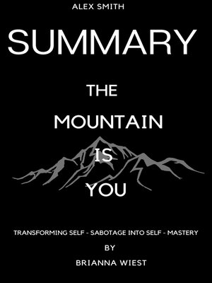 cover image of Summary of the Mountain Is You